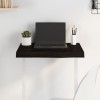 VidaXL Blat de masă gri 60x40x(2-6) cm, lemn masiv stejar tratat