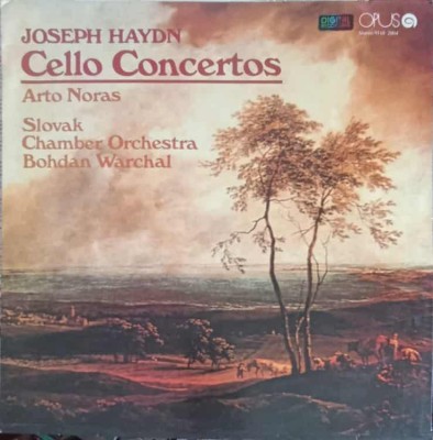 Disc vinil, LP. CELLO CONCERTOS-Joseph Haydn - Arto Noras, Slovak Chamber Orchestra, Bohdan Warchal-256346 foto