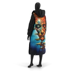 Geaca dama cu print oversize GF010