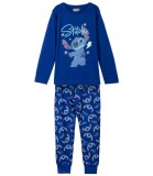 Pyjama de Iarnă pentru Copii 6-14 Ani Stitch Băieți (set 5 buc.)
