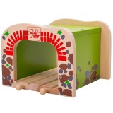 Tunel dublu PlayLearn Toys, BigJigs Toys