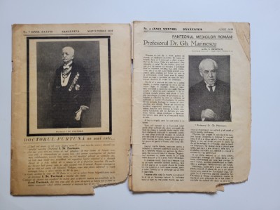 2 reviste vechi Sanatatea, sept 1937 si iunie 1938 foto