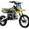 Motocicleta cross copii Barton DB125-3L, 125cc, 4T, roti 17/14&quot;, culoare galben/... Cod Produs: MX_NEW MXBD125-3L-17/14GN