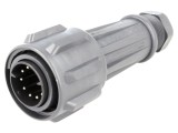 Conector Circular Mufă Tată 10 PIN-uri Alamă
