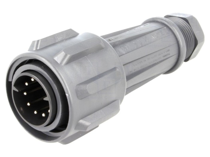 Conector Circular tată 10 pini IP68