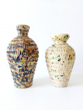 Set vaze vechi din ceramica - Arta populara