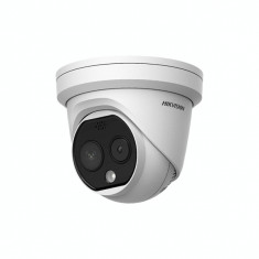 Camera supraveghere IP Hikvision detectare febra 0.8 ~ 1.5 metri DS-2TD1217B-3PA(B) foto