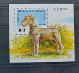 TS22 - Timbre serie Benin Caini 1995, Stampilat