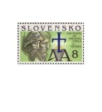 Slovacia 1997 - 1130 de ani de la sosirea lui Cyril și a lui Method, neuzata