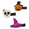 Set Clame de Păr Multicolor, 3 Bucăți, Model Halloween, Dimensiune 4.5x4cm
