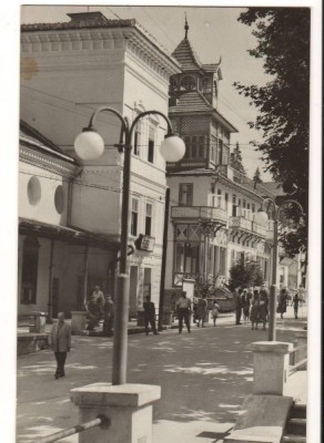 CPIB 17455 CARTE POSTALA - BORSEC. VEDERE DIN STATIUNE foto
