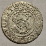 Polonia 1 solidus / schilling 1597 Riga argint Sigismund lll Vasa