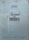Manual Muzica Clasa a VI-a, C. Meitert, D.D. Stancu, 1957, Editura de Stat Didactica si Pedagogica, Carte Veche, Romana