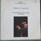 Brahms, Das Orchesterwerk, Sinfonia nr 1 op 68, Eterna Germany, stare fb, Clasica, Melodia