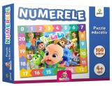 Numerele. Puzzle educativ 100 de piese