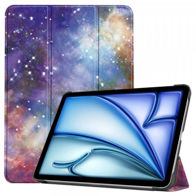 Husa pentru Apple iPad Air 13 (2025) / Air 13 (2024), Techsuit, FoldPro Galaxy, Multicolor foto