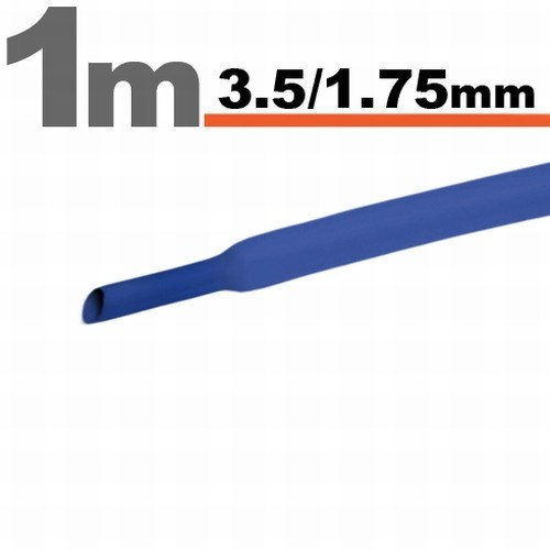 Tub termocontractibilAlbastru &bull; 3,5 / 1,75 mm Best CarHome