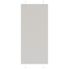 vidaXL Jaluzea plisată gri deschis 100x200cm Lățime țesătură 99,4cm 4015364