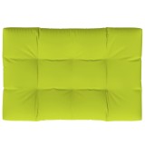Perna de paleti, verde aprins, 120x80x12 cm, material textil
