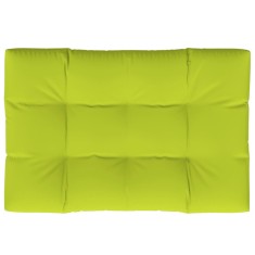 Perna de paleti, verde aprins, 120x80x12 cm, material textil