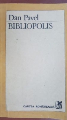 Bibliopolis Dan Pavel foto