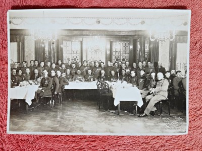 Fotografie, ofiteri la un eveniment in Praga, 1931 foto