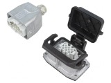 Conector HDC tată mamă 500V 16A 6 PIN 6PE drept