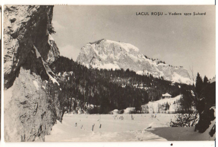 CPIB 21147 CARTE POSTALA - LACU ROSU - VEDERE SPRE SUHARD, RPR