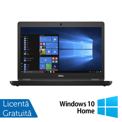 Laptop Refurbished DELL Latitude 5480, Intel Core i5-7200U 2.50GHz, 8GB DDR4, 240GB SSD, 14 Inch, Webcam + Windows 10 Home NewTechnology Media foto