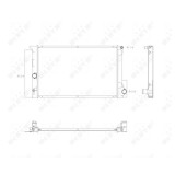 Radiator racire motor Nrf 53763