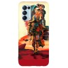 Husa compatibila cu Oppo A5 (2020) model Mandalorian, Silicon, TPU, Viceversa, Transparent, Carcasa