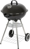 Gratar cu carbuni Strend Pro Servo BBQ, cu capac, 45x52,5x73,5 cm