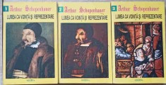 LUMEA CA VOINTA SI REPREZENTARE VOL.1-3-ARTHUR SCHOPENHAUER-226769