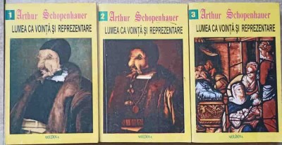 LUMEA CA VOINTA SI REPREZENTARE VOL.1-3-ARTHUR SCHOPENHAUER-226769 foto