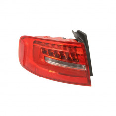 Stop spate lampa Audi A4/S4 (B8), 11.2011-12.2015 model Sedan, partea Stanga, parte exteRioara, fara suport becuri, tip bec LED+W16W, Depo