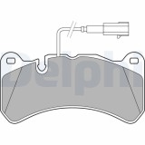 Placute frana Alfa Romeo Stelvio (949 ), 2.9 Q4 (949.AXG2A, 949.AXH2A, 949.AXS2A), 2.9 Q4 (949.AXH2A), punte fata, pentru vehicule cu frana ceramice;, Delphi