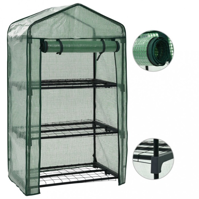 Gossi mini sera cu 3 niveluri, 69 x 49 x 125 cm