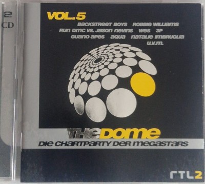 Various &amp;lrm;&amp;ndash; The Dome Vol. 5 NM / NM dublu cd muzica synth pop rock house Sony Germania 1998 foto