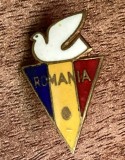 QW9 N9 92- Insigna - tematica pace - comunism RSR, Romania de la 1950
