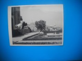 HOPCT 437 V GRADINA -PALATUL ALUPKA CRIMEEA 1962 UCRAINA-FOTOGRAFIE VECHE TIP CP, Romania de la 1950, Sepia, Portrete