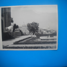 HOPCT 437 V GRADINA -PALATUL ALUPKA CRIMEEA 1962 UCRAINA-FOTOGRAFIE VECHE TIP CP