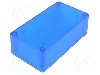 Carcasa ABS, 66mmx121mmx40mm, IP54, HAMMOND - 1591XXCTBU