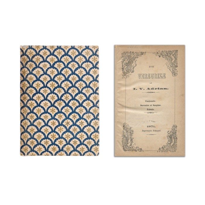 Din versurile lui I. V. Adrian, 1871