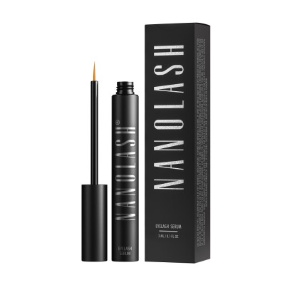Ser pentru gene Nanolash Eyelash Serum 3 ml - cresterea si regenerarea genelor foto