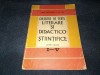 CULEGERE DE TEXTE LITERARE SI DIDACTICO STIINTIFICE PENTRU CLASELE I V
