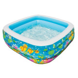 Piscina gonflabila Intex, 159 x 159 x 50 cm, model acvatic