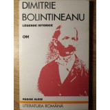 LEGENDE ISTORICE-DIMITRIE BOLINTINEANU-132086