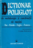 Cazimir Bohosievici - Dictionar poliglot de metalurgie si constructii de