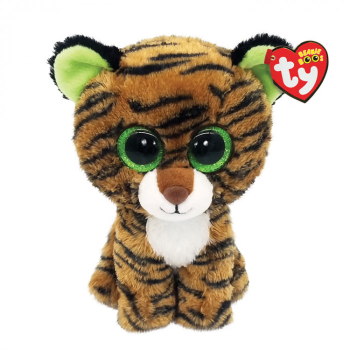 Jucarie Plus Ty Boos Tiggy Tigru Cu Dungi Maro Plus 15 Cm TY 36387