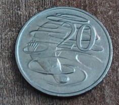 C50 - Moneda foarte veche - 20 centi - Australia - 1981